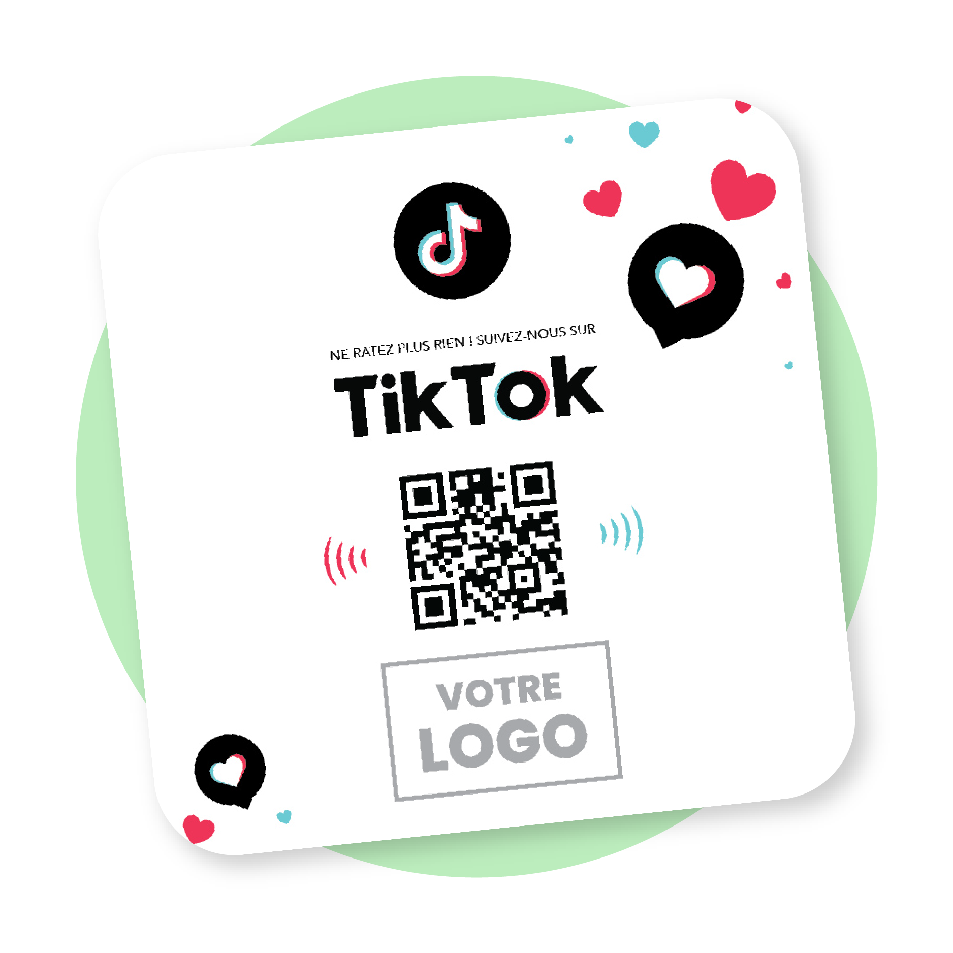 Plaque Tiktok