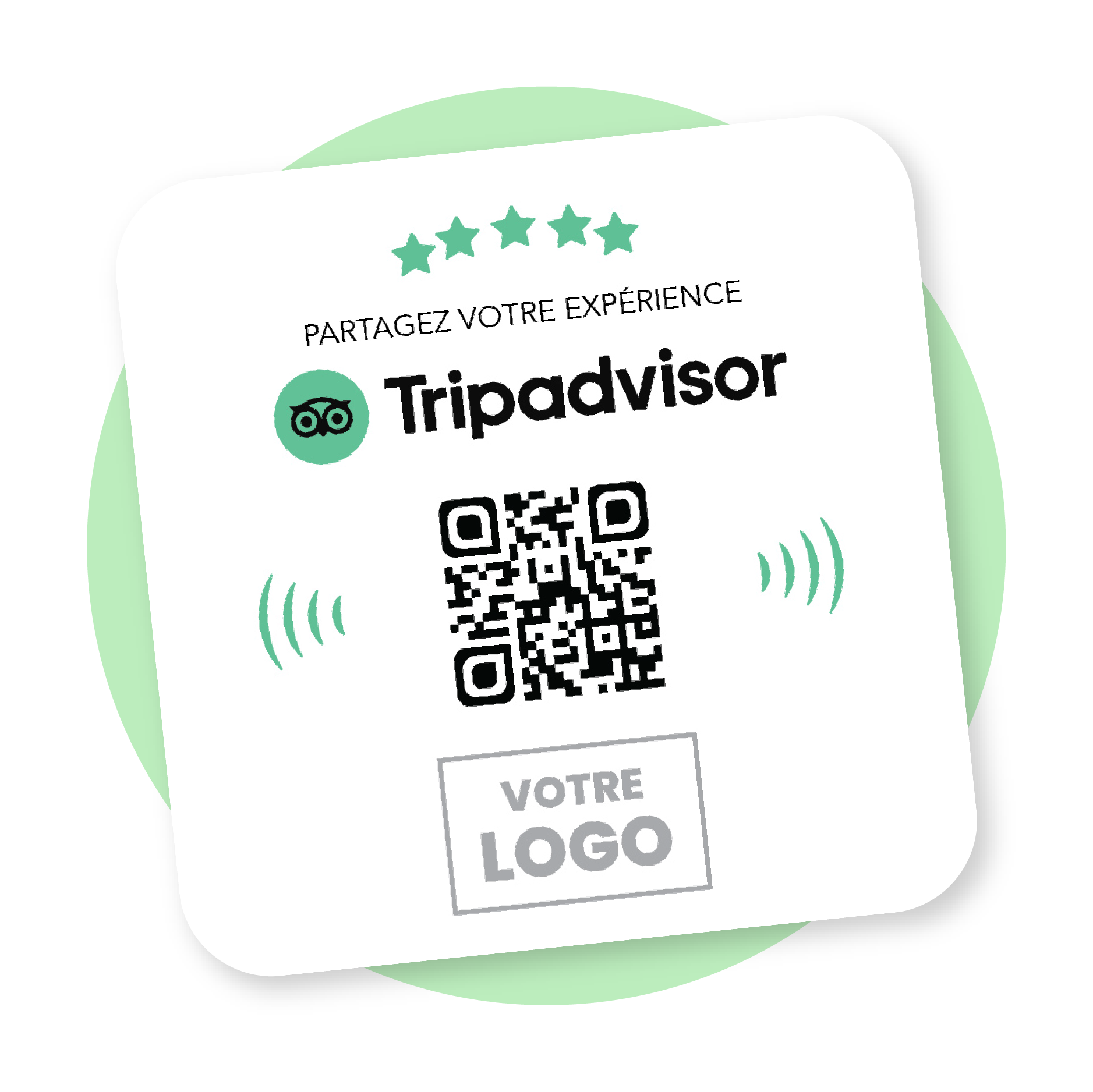 Plaque avis Trip Advisor