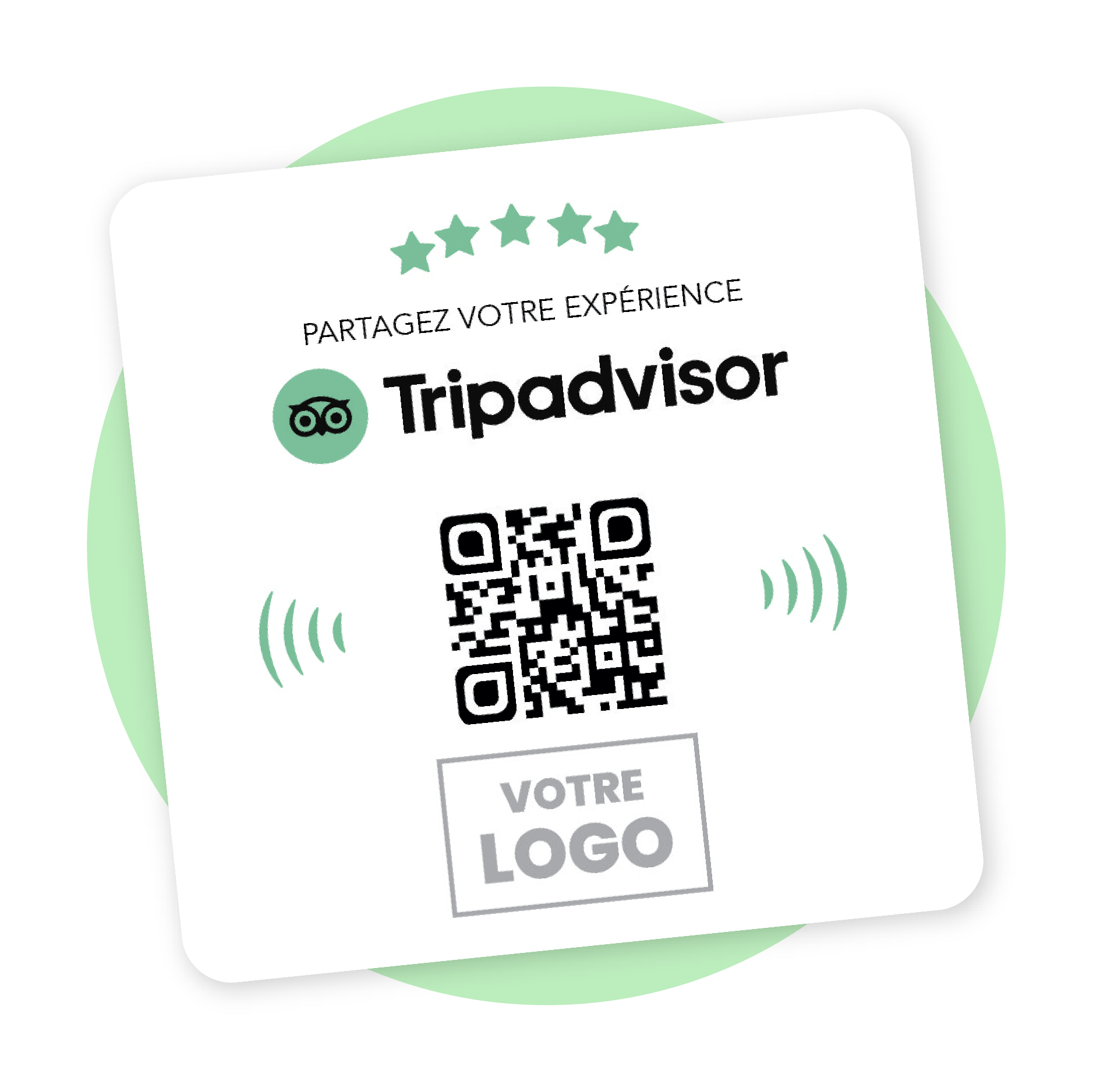 Plaque avis Trip Advisor