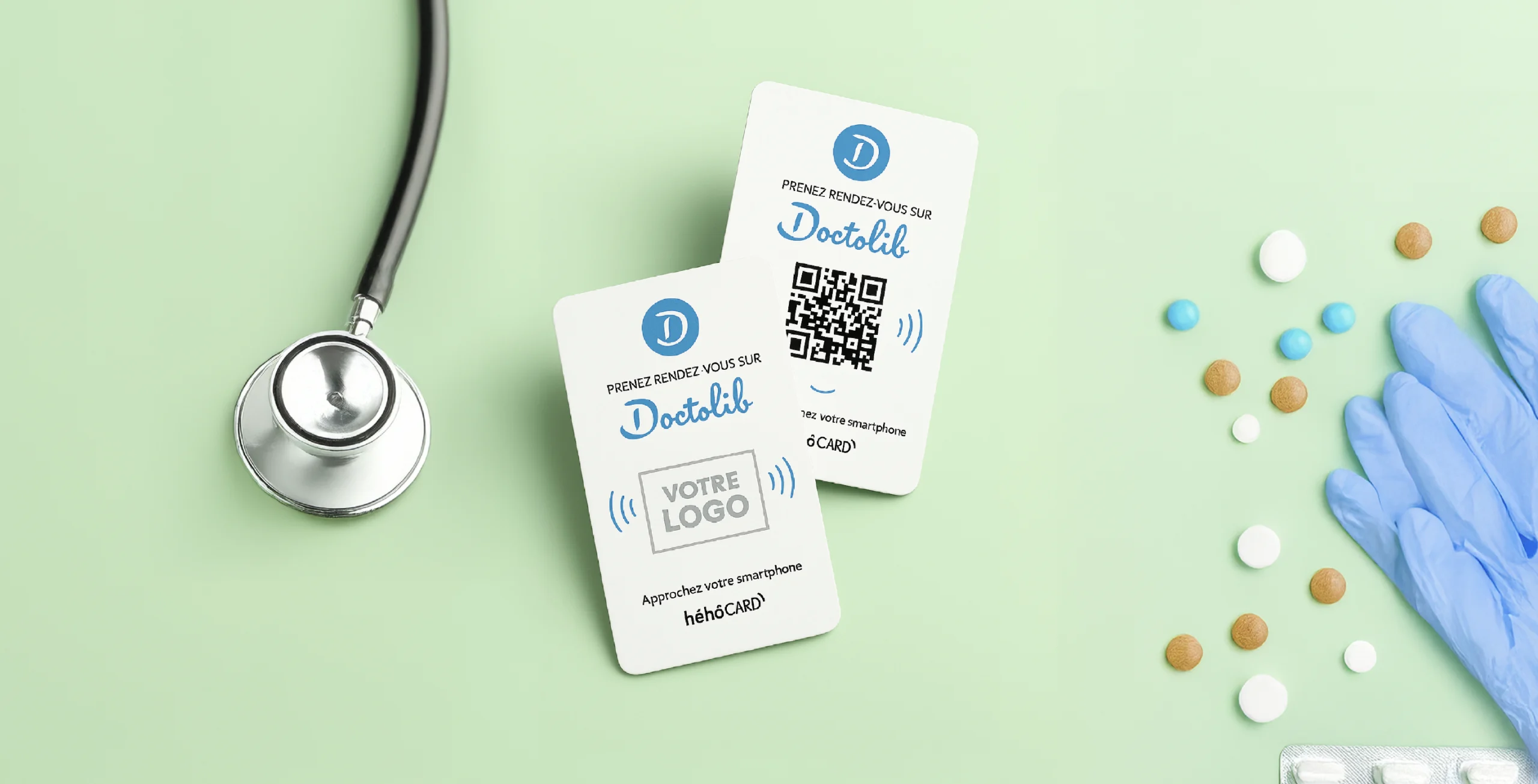 Cartes NFC pour professionnels de santé : simplifiez la prise de rendez-vous avec Doctolib