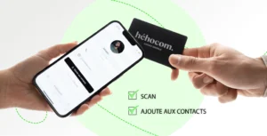 Comment fonctionne une carte de visite NFC ?